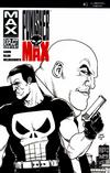 Cover for PunisherMax (Marvel, 2010 series) #1 [2nd Printing Variant - Steve Dillon Black and White Cover]