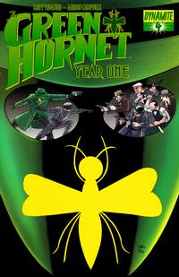 Cover for Green Hornet: Year One (Dynamite Entertainment, 2010 series) #4 [Cover A - John Cassaday]