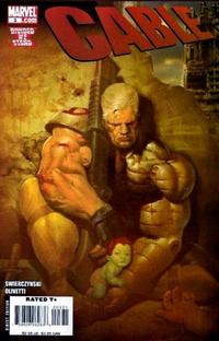 Cover Thumbnail for Cable (Marvel, 2008 series) #3 [Skrull Variant]