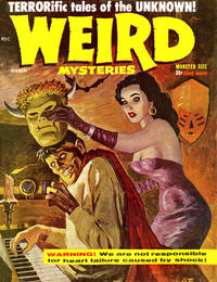 Cover Thumbnail for Weird Mysteries (Pastime Publications, 1959 series) #1