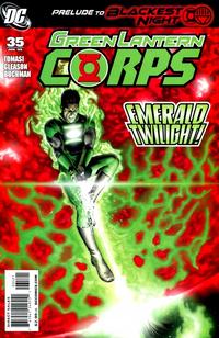 Cover Thumbnail for Green Lantern Corps (DC, 2006 series) #35 [Rodolfo Migliari Cover]