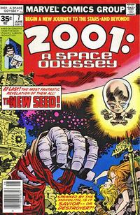 Cover Thumbnail for 2001, A Space Odyssey (Marvel, 1976 series) #7 [35¢]