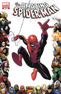 Cover Thumbnail for The Amazing Spider-Man (Marvel, 1999 series) #602 [Variant Edition - Marvel 70th Anniversary Frame - Mike McKone Cover]