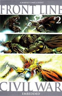 Cover Thumbnail for Civil War: Front Line (Marvel, 2006 series) #2 [Second Printing]