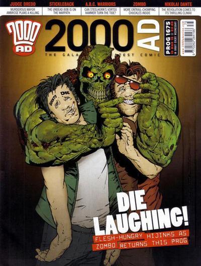 Cover for 2000 AD (Rebellion, 2001 series) #1675
