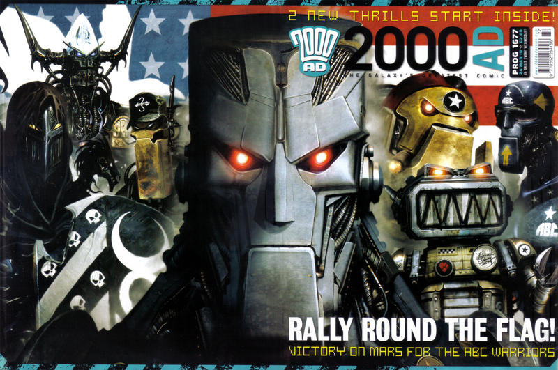 Cover for 2000 AD (Rebellion, 2001 series) #1677