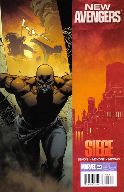 Cover for New Avengers (Marvel, 2005 series) #63
