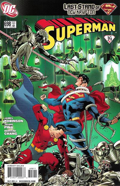 Cover for Superman (DC, 2006 series) #698 [Direct Sales]