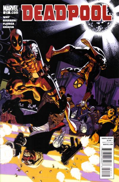 Cover for Deadpool (Marvel, 2008 series) #21