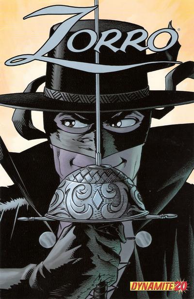 Cover for Zorro (Dynamite Entertainment, 2008 series) #20