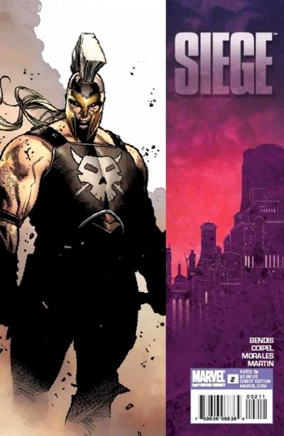 Cover for Siege (Marvel, 2010 series) #2 [Second Printing]