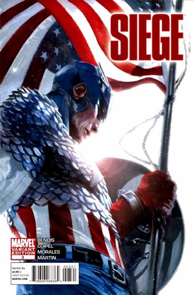 Cover for Siege (Marvel, 2010 series) #3 [Gabriele Dell'Otto Standard Cover]