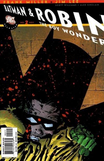 Cover for All Star Batman & Robin, the Boy Wonder (DC, 2005 series) #2 [Frank Miller Cover]