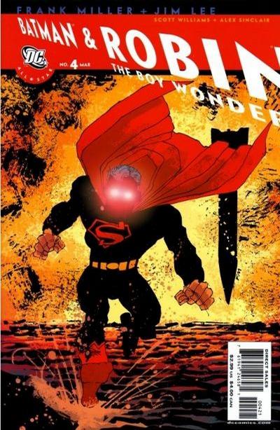 Cover for All Star Batman & Robin, the Boy Wonder (DC, 2005 series) #4 [Frank Miller Cover]