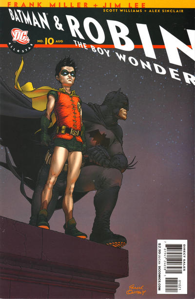 Cover for All Star Batman & Robin, the Boy Wonder (DC, 2005 series) #10 [Frank Quitely Cover]