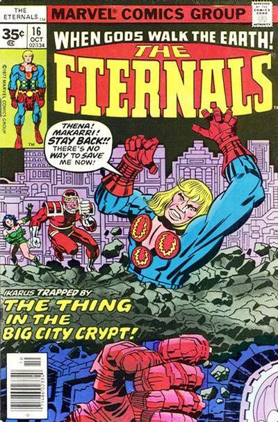 Cover for The Eternals (Marvel, 1976 series) #16 [35¢]