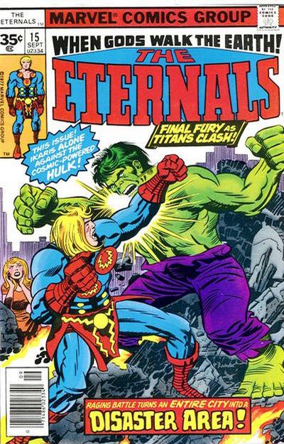 Cover for The Eternals (Marvel, 1976 series) #15 [35¢]