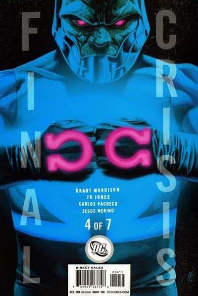 Cover for Final Crisis (DC, 2008 series) #4