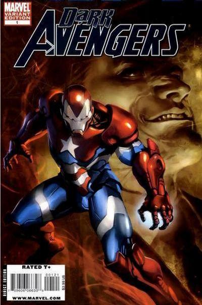 Cover for Dark Avengers (Marvel, 2009 series) #1 [Variant Edition - Marko Djurdjevic]