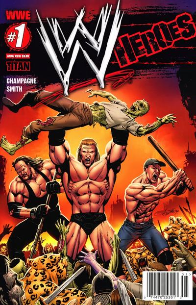 Cover for WWE Heroes (Titan, 2010 series) #1 [Cover A]