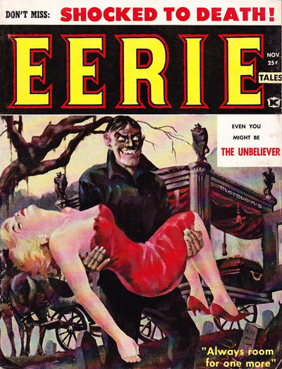 Cover for Eerie Tales (Hastings Associates, 1959 series) #1