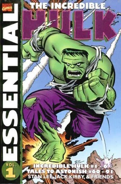 Cover for Essential Hulk (Marvel, 1999 series) #1 [Second Printing]