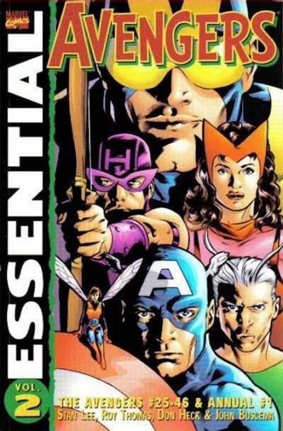 Cover for Essential Avengers (Marvel, 1999 series) #2 [2000 Cover]
