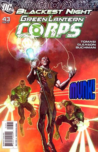 Cover for Green Lantern Corps (DC, 2006 series) #43 [Direct Sales]