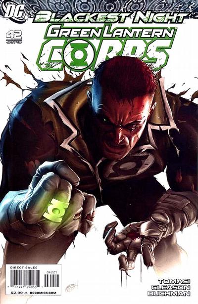 Cover for Green Lantern Corps (DC, 2006 series) #42 [Greg Horn Cover]