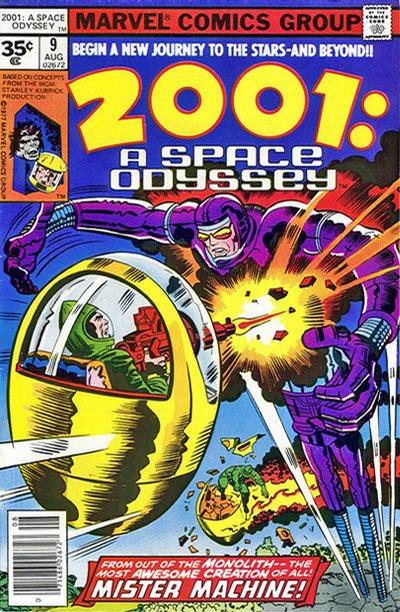 Cover for 2001, A Space Odyssey (Marvel, 1976 series) #9 [35¢]