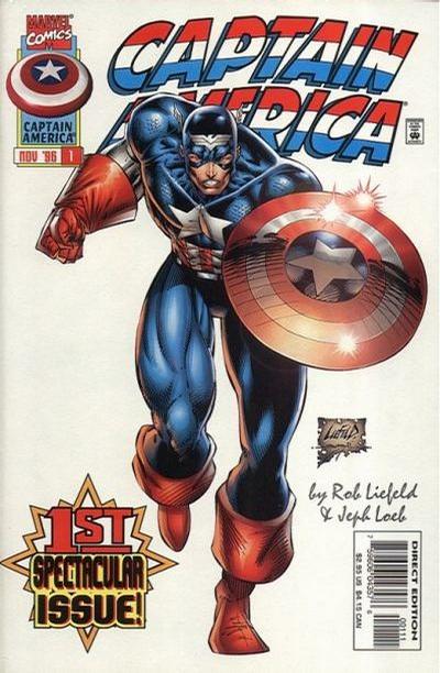 Cover for Captain America (Marvel, 1996 series) #1