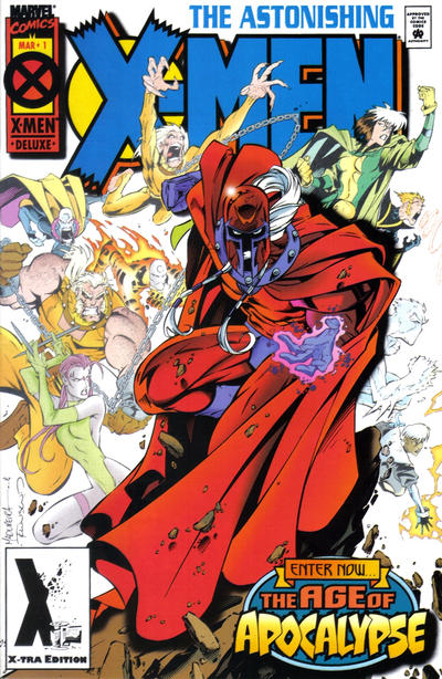 Cover for Astonishing X-Men (Marvel, 1995 series) #1 [X-tra Second Print Edition]