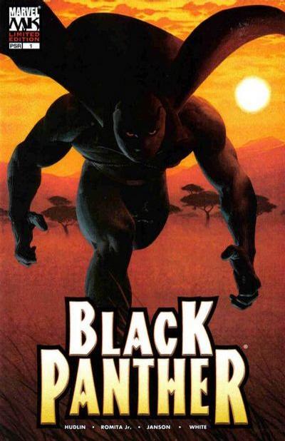 Cover for Black Panther (Marvel, 2005 series) #1 [Limited Edition (Second Printing)]