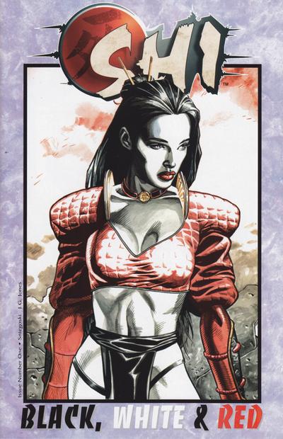 Cover for Shi: Black, White, and Red (Crusade Comics, 1998 series) #1