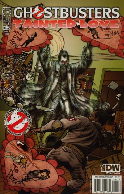 Cover for Ghostbusters: Tainted Love (IDW, 2010 series) [Cover A]