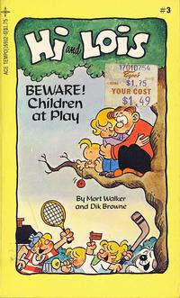 Cover for Hi and Lois #3 Beware! Children at Play (Tempo Books, 1984 series) #3 (16912)