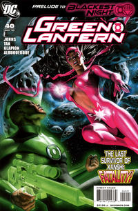 Cover for Green Lantern (DC, 2005 series) #40 [Rodolfo Migliari Cover]