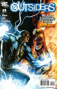 Cover for The Outsiders (DC, 2009 series) #28