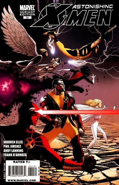 Cover for Astonishing X-Men (Marvel, 2004 series) #31 [Variant Edition]