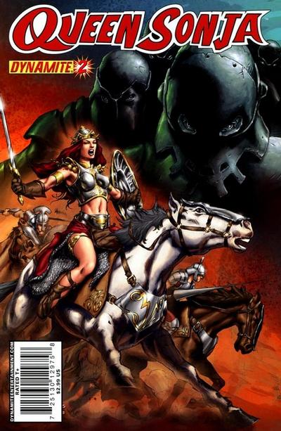 Cover for Queen Sonja (Dynamite Entertainment, 2009 series) #2 [Mel Rubi Cover]