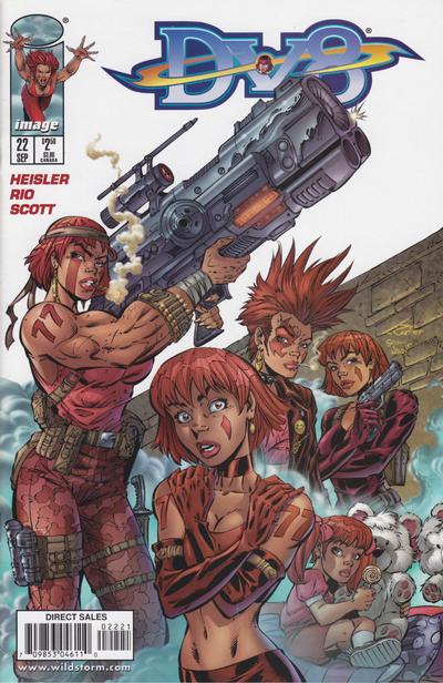 Cover for DV8 (Image, 1996 series) #22 [Al Rio Cover]
