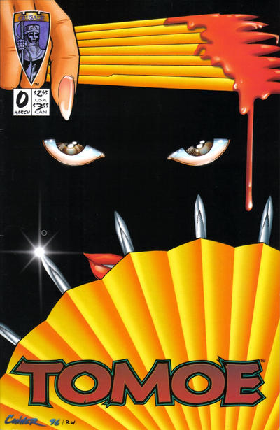 Cover for Tomoe (Crusade Comics, 1995 series) #0 [Amanda Conner Cover]