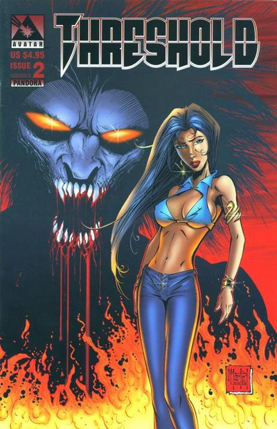 Cover for Threshold (Avatar Press, 1998 series) #2 [Pandora]