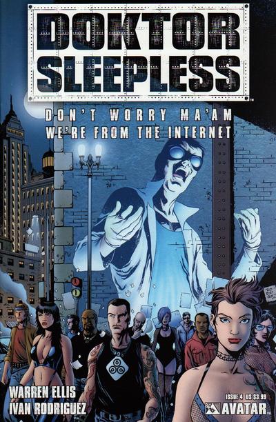 Cover for Doktor Sleepless (Avatar Press, 2007 series) #4