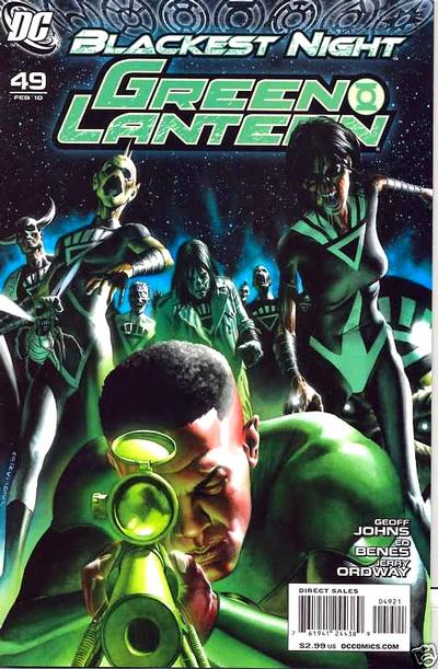 Cover for Green Lantern (DC, 2005 series) #49 [Rodolfo Migliari Cover]