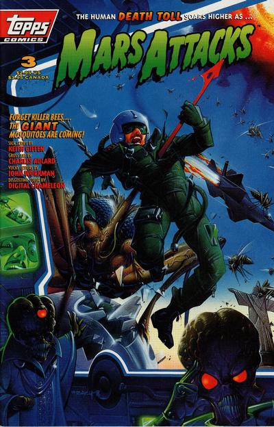 Cover for Mars Attacks (Topps, 1994 series) #3