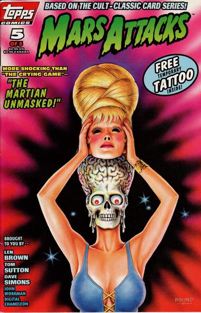 Cover for Mars Attacks (Topps, 1994 series) #5