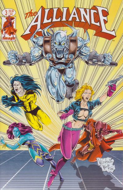 Cover for The Alliance (Image, 1995 series) #3 [Cover B]