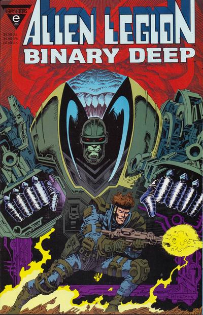 Cover for Alien Legion: Binary Deep (Marvel, 1993 series) 