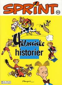 Cover for Sprint (Hjemmet / Egmont, 1998 series) #53 - 4 klassiske historier